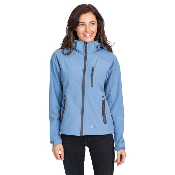 Trespass Women's Bela II Waterproof Soft Shell Jacket - Denim Blue