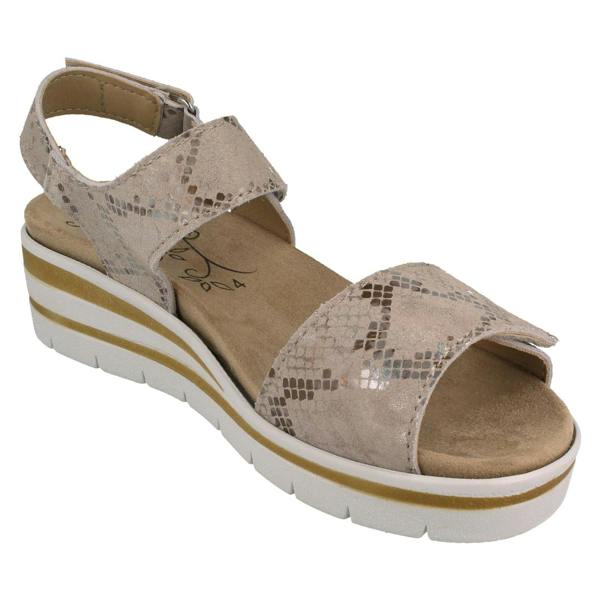 DB Shoes Ladies DB Shoes Casual Sandals With Removable Insole Fan