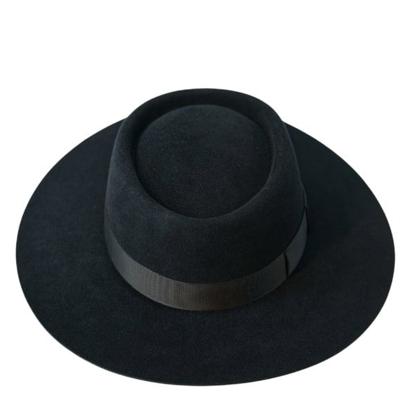 Gamble & Gunn Van Cleef Wide Brim Pork Pie Hat