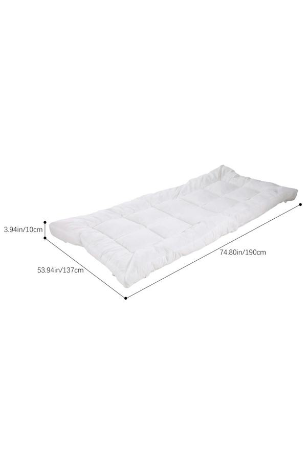 Living and Home 10cm Comfortable Quilted Mattress Topper