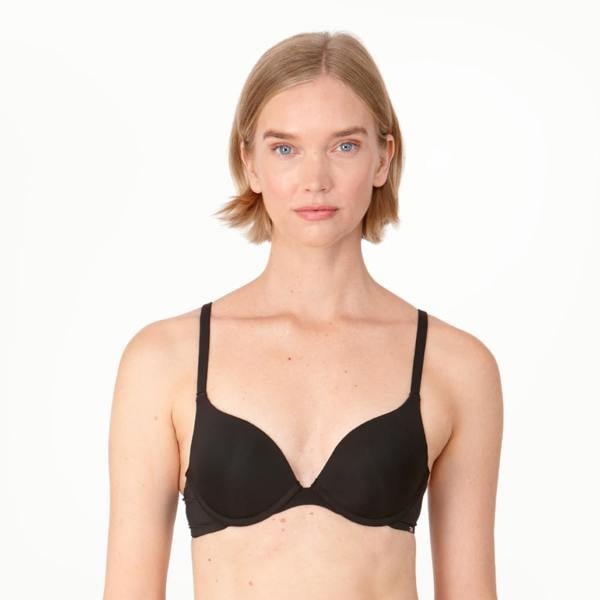 After Eden Single Boost Underwired Gel Bra Black