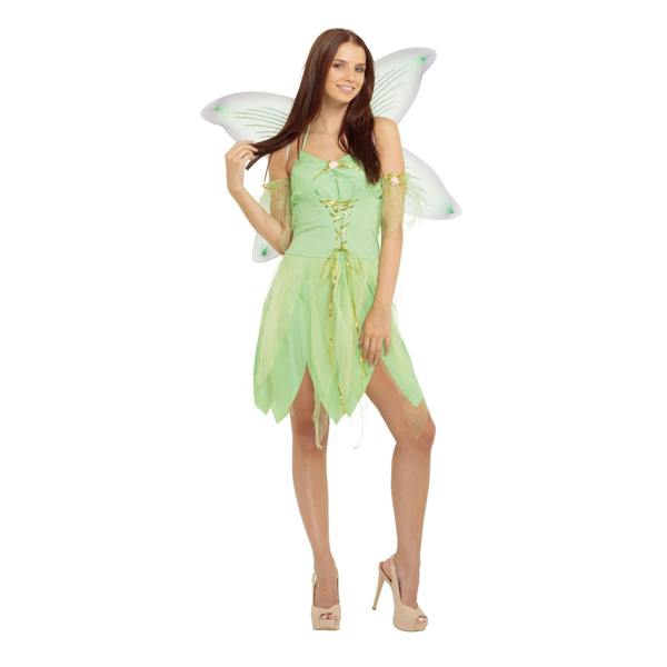 Bristol Novelty Womens/Ladies Fairy Costume - Green - 