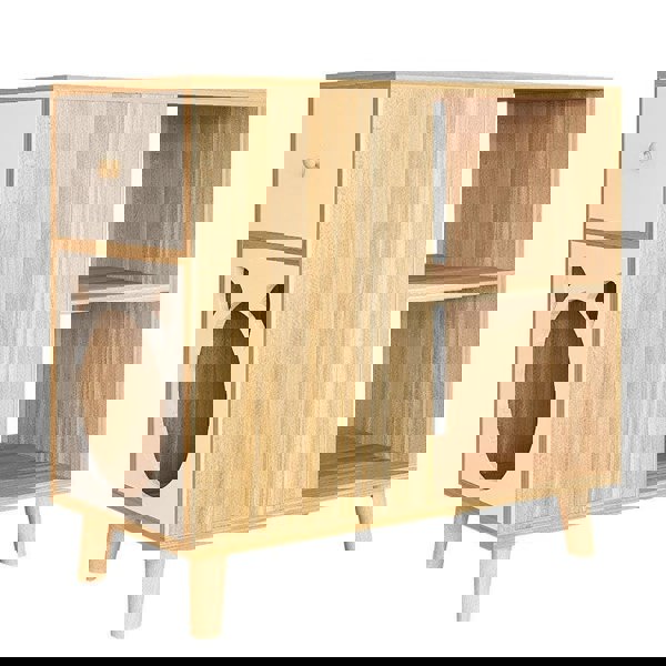 Casali Side Table With Pet House-Weilai Concept-Weilai Concept