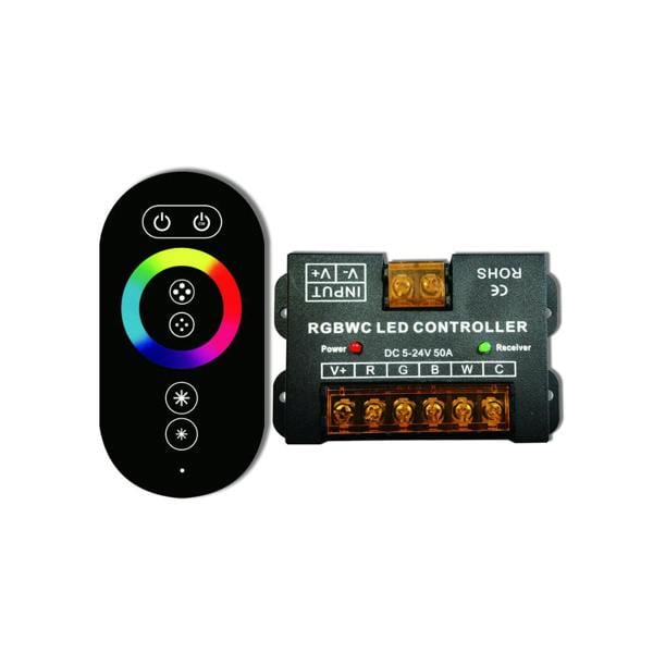 ENER-J RF Remote RGB+CCT Controller, 12-24V, for T595