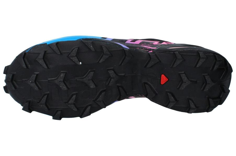 Salomon Speedcross 6 Gtx Black Magic Mens Trail Running Trainers 491724  491724 - Black Transcend Blue 491724 - Photo 4