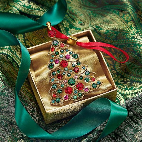 Museum Selection Art Deco Crystal Tree Decoration