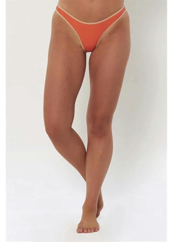 Sisstrevolution Solid Sulu Skimpy Bottom Swim