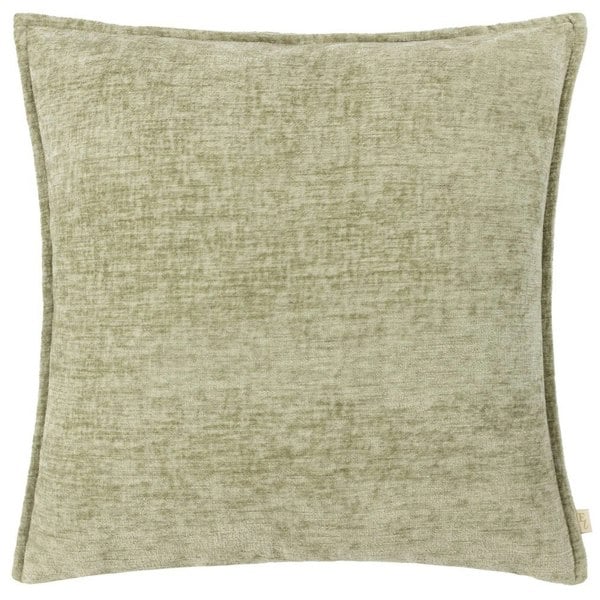 Evans Lichfield Buxton Reversible Square Cushion Cover - Eucalyptus