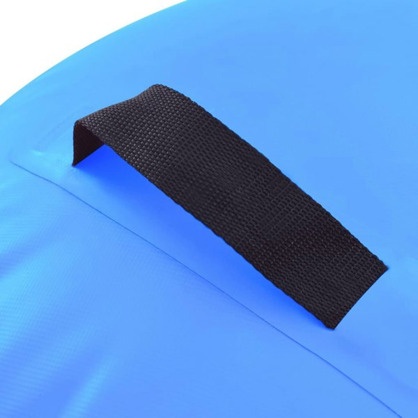 Berkfield Inflatable Gymnastic Roll with Pump 120x90 cm PVC Blue