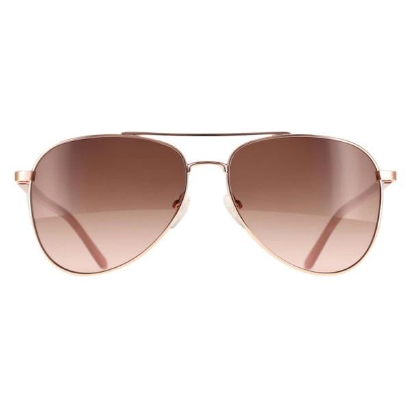 Calvin Klein Sunglasses CK21306S 780 Shiny Rose Gold Brown Gradient