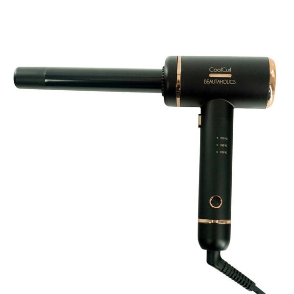 CoolCurl cold air heated hair curler