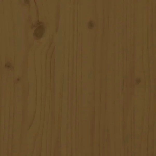 Berkfield Garden Bench Honey Brown 109 cm Solid Wood Pine
