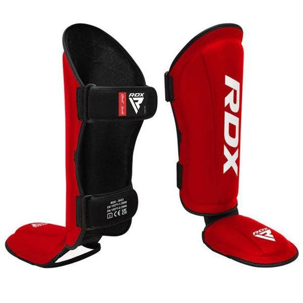 RDX Sports SHIN INSTEP MOLDED KING RED/WHITE