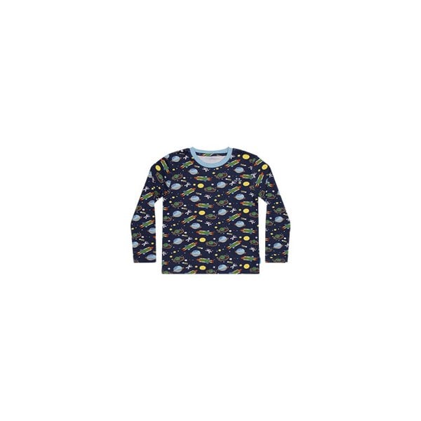 Luca and Rosa Boys pull on pyjamas - space print