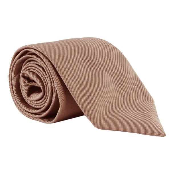 Dunhill luxurious silk and cotton blend grosgrain tie