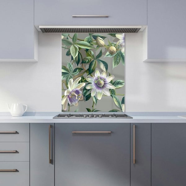 Warren Reed - Designer Passion Flowers Kitchen Splashback