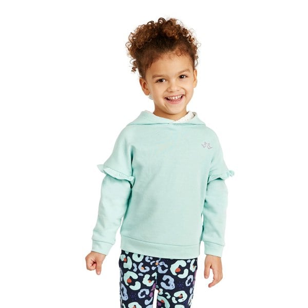 Luca and Rosa Light Blue Pull On Girls Hoodie