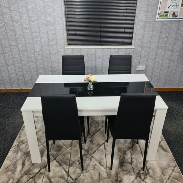 Kosy Koala Dining Table Set with 4 Chairs Dining Room, and Kitchen table set of 4
