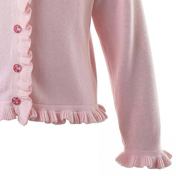 Rachel Riley Pink Frill Cardigan