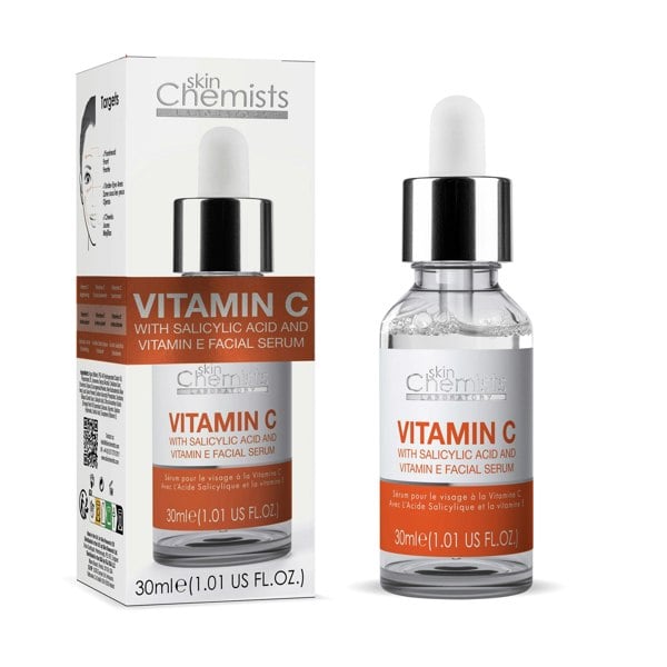 skinChemists Anti-Ageing Vitamin C Salicylic Acid Facial Serum 30ml