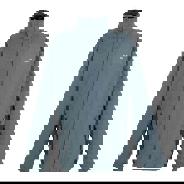 Regatta Great Outdoors Mens Outdoor Classic Matt Hooded Waterproof Jacket - Stormy Weather/Ash - 