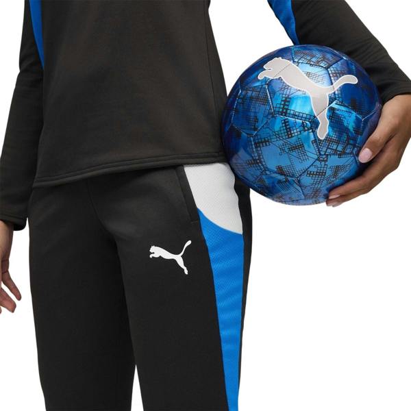 Puma Womens/Ladies Colour Block Tracksuit Bottoms - Black/Blue - 