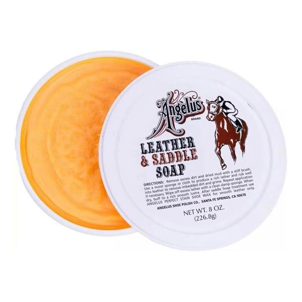 Angelus Leather & Saddle Soap Tub - Cleaning & Conditioning 3oz