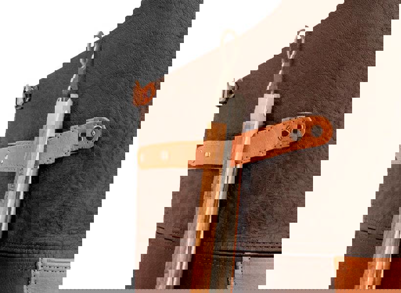 Petromax Buffalo Leather Apron with Cross Back Straps