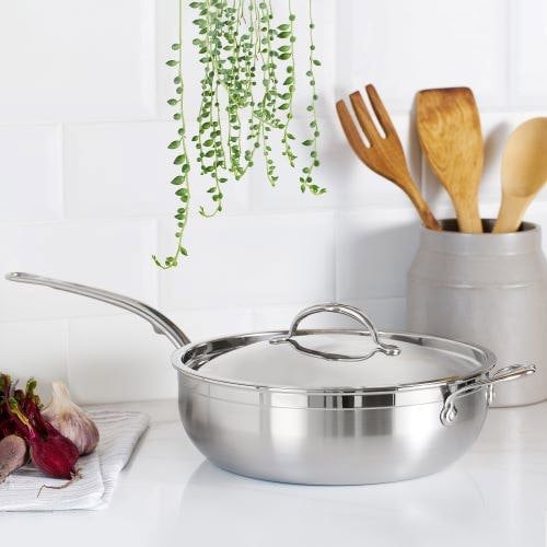 Hestan ProBond Induction Stainless Steel Essential Pan & Lid - 28cm (4.7L)