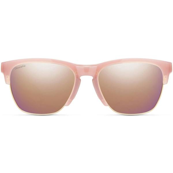 Smith Sunglasses Haywire F45 DU Beige Brown ChromaPop Rose Gold Mirror