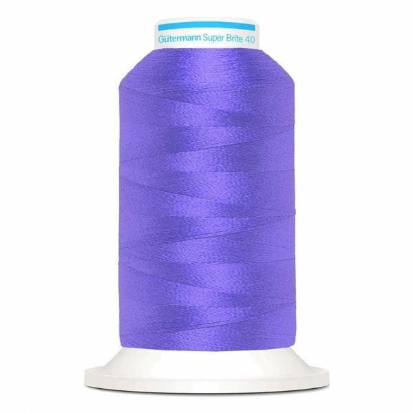 Gutermann Super Brite Polyester 40 Embroidery Thread 1000m Polyester Thread Suitable For Embroidery