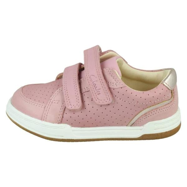 Clarks Childrens Clarks Casual Trainers Fawn Solo