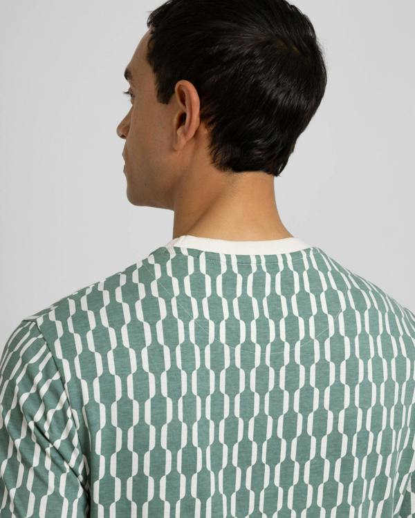 Steel & Jelly Thirza - Retro Geometric Printed T-Shirt