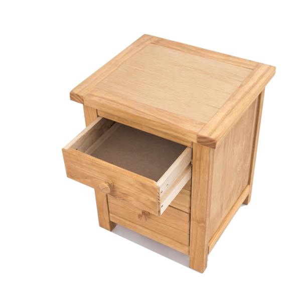 Cabinet Bits Lugo 3 Drawer Bedside Table