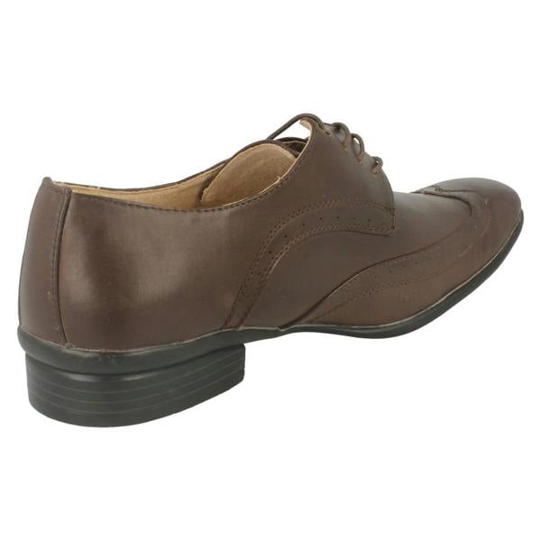 Maverick Mens Maverick Flat Lace Up Shoe Brogue