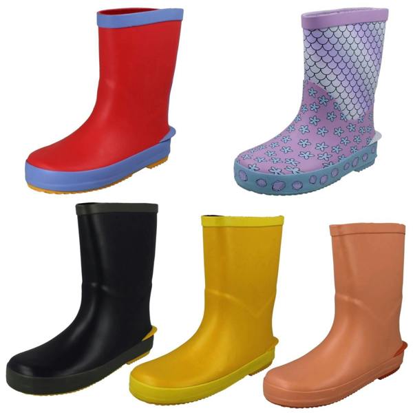 Clarks Childrens Clarks Pull On Wellington Boots - Tarri Run