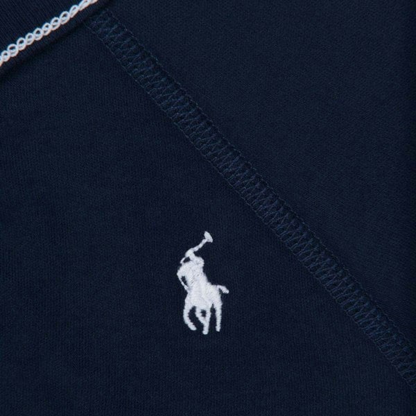 Ralph Lauren Kids Baby Boys Logo Babygrow in Navy