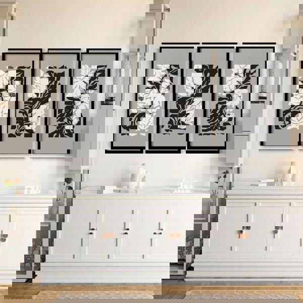 Pictures For Living Room | Set of 3 Botanical Wall art Prints