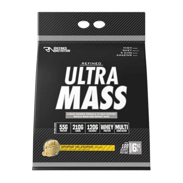 Refined Nutrition Ultra Mass, Banana Milkshake - 6000g