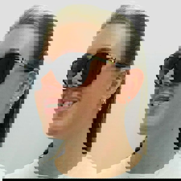 Burberry Sunglasses BE4216 30018G Black With Gold Detailing Grey Gradient