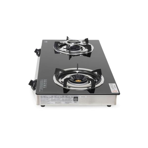 Portable 2 Burner gas cooktop for indoor and outdoor use