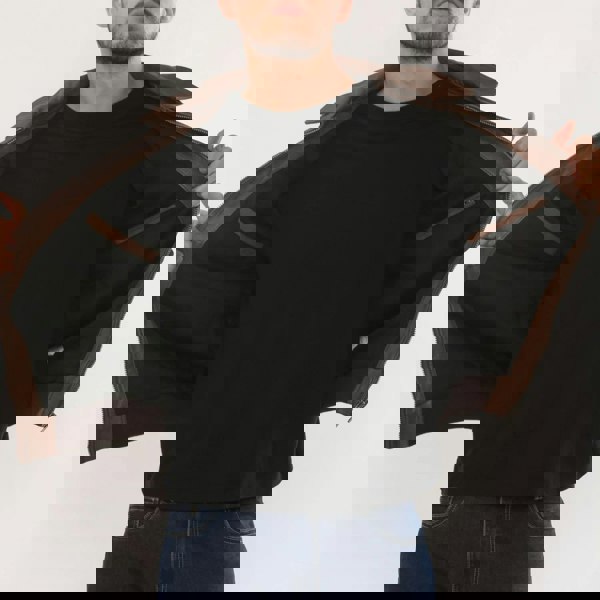 Leather Company Men's Leather Bomber Jacket Pilot Air Force Style