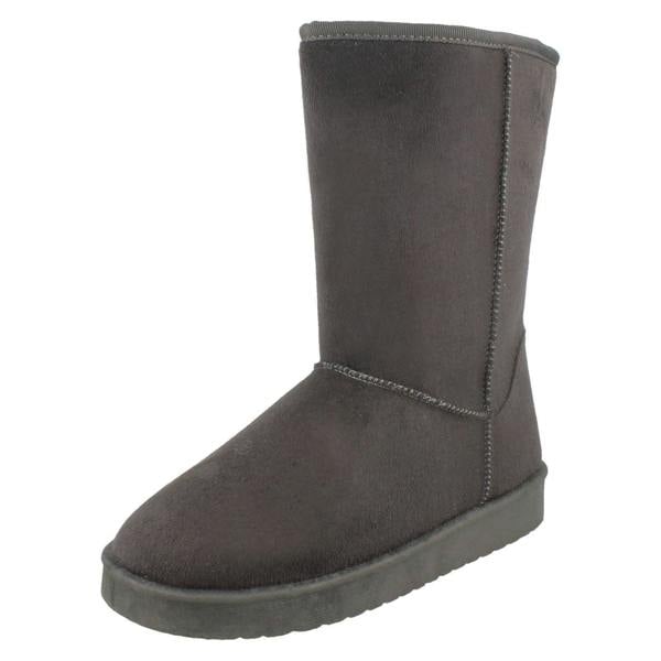 Spot On Ladies Spot On Mid Length Fleece Lined Boots F4406
