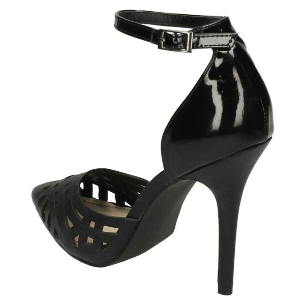Anne Michelle Ladies Anne Michelle Ankle Strap Court Shoes