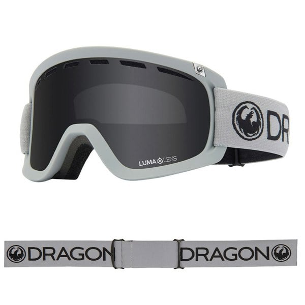 Dragon D2 - Grey with Lumalens Dark Smoke Lens
