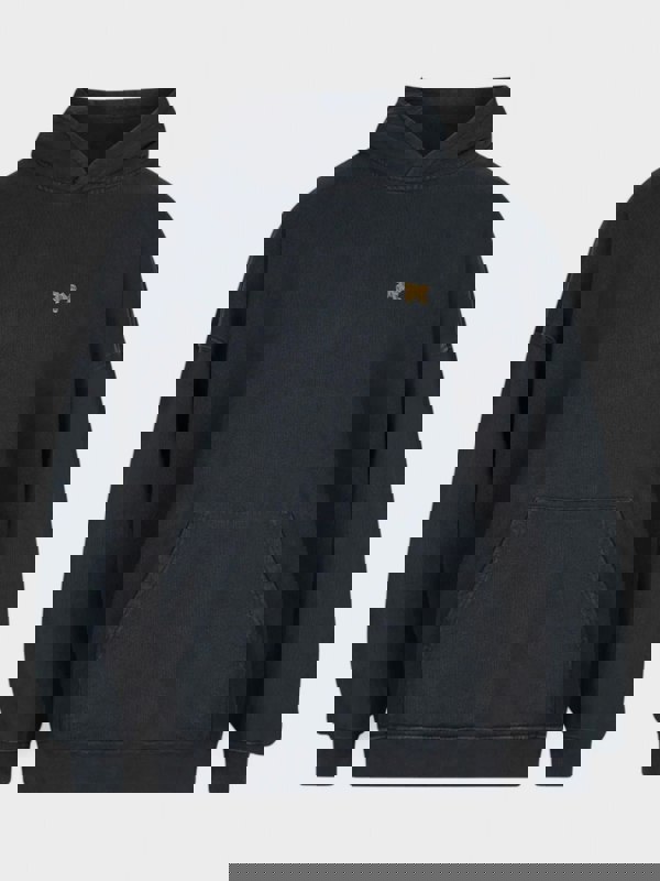 Palm Angels Back Burning Hoodie 'Black/Gold' - Supplied FashionPalm Angels
