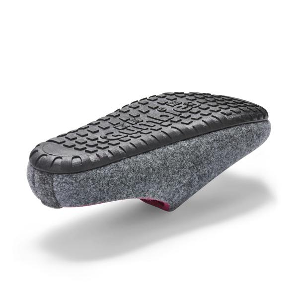 Gumbies Outback Women's Slippers - Grey & Pink