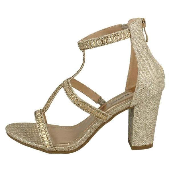 Anne Michelle Ladies Anne Michelle Diamante Sandals