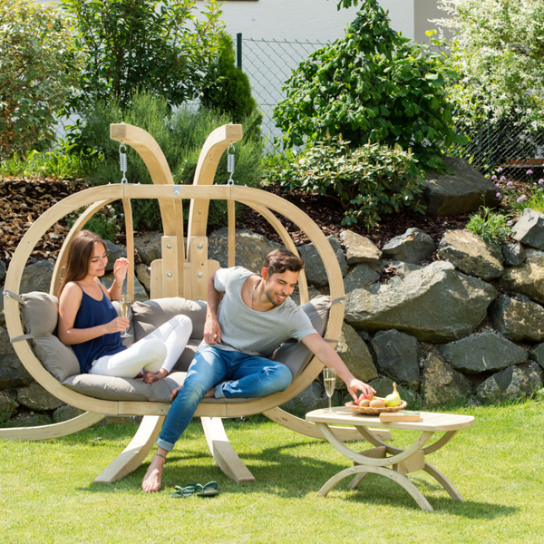Amazonas Globo Royal Double Hanging Egg Chair Set