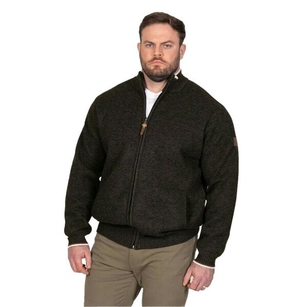 Duke Mens Cesar 2 D555 Kingsize Jacket - Khaki Brown/Black Marl